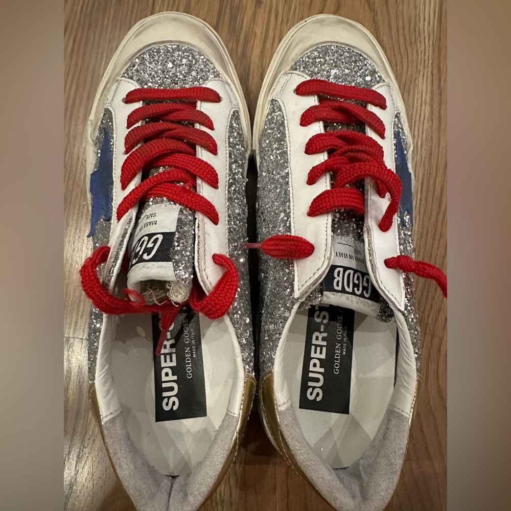 Golden Goose Silver Sequin